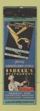 Matchbook Cover - Isbell's Restaurant Chicago IL WORN