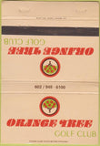Matchbook Cover - Orange Tree Golf Club WEAR 40 Strike