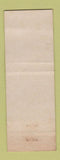 Matchbook Cover - Reds Restaurant Pomano Beach FL Saratoga NY WRITING