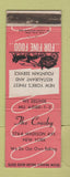 Matchbook Cover - The Crosby Restaurant New York City WEAR