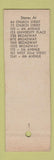 Matchbook Cover - Economy Sandwich Shops Doughnuts SAMPLE NYC TRIMMED?