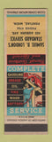Matchbook Cover - Samuel London's Standard oil gas Pontiac MI