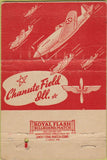 Matchbook Cover - Chanute Field IL military CREASES 40 Strike
