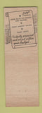 Matchbook Cover - Luby's Cafeterias Dallas TX