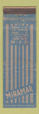 Matchbook Cover - Miramar New York City WEAR