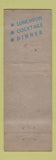 Matchbook Cover - Miramar New York City WEAR