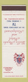 Matchbook Cover - Stonewall Jackson Hotel Staunton VA Belle Meade Harrisonville