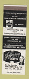Matchbook Cover - Jefferson Motel Warrenton VA Thomas