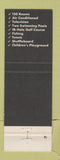 Matchbook Cover - Ingleside Motels Staunton VA