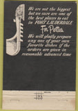 Matchbook Cover - Acino Restaurant Fort Lauderdale FL 40 Strike