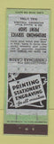Matchbook Cover - Drummond Service Print Shop Richmond VA