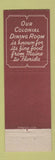 Matchbook Cover - Stratford Hotel Fredericksburg VA