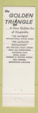 Matchbook Cover - Golden Triangle Norfolk VA hotel