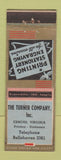 Matchbook Cover - Turner Printing Exmore VA