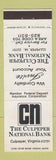 Matchbook Cover - Culpeper National Bank VA