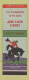 Matchbook Cover - Leibo's Men's Shop Jacksonville FL