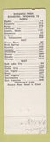 Matchbook Cover - Evanston Hotel WY Freeman's Cafe