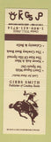 Matchbook Cover - ibbs Smith Cowboy Books