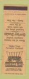 Matchbook Cover - Pinnacle Peak Restaurant Covered Wagon Colton San Dimas CA