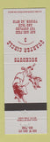 Matchbook Cover - Quarter Circle 3 Hay Feed Tucson AZ