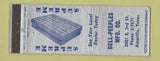 Matchbook Cover - Dell Peeples Mattress Amarillo TX