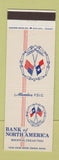 Matchbook Cover - Bank of North America Houston TX