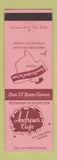 Matchbook Cover - Andrews Cafe Hillsboro TX