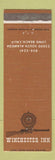 Matchbook Cover - Winchester Inn Long Beach CA