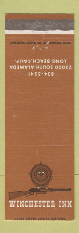 Matchbook Cover - Winchester Inn Long Beach CA