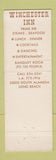 Matchbook Cover - Winchester Inn Long Beach CA