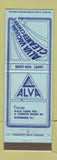 Matchbook Cover - Alva Vacuum Cleaner Center Runnemede NJ