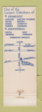 Matchbook Cover - Alva Vacuum Cleaner Center Runnemede NJ