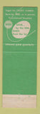 Matchbook Cover - Hayes Savings and Loan Newark NJ