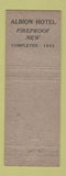 Matchbook Cover - Rainbow Room Asbury Park NJ