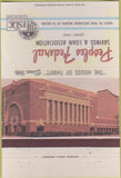 Matchbook Cover - Peoples Federal Savings Loan bank Sidney OH 40 Strike