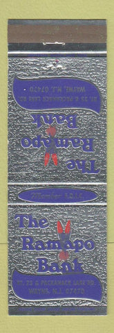 Matchbook Cover - The Ramapo Bank Wayne NJ