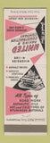 Matchbook Cover - United Paving Construction Riverside NJ