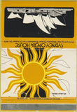 Matchbook Cover - Sydney Australia Opera House 40 Strike