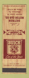 Matchbook Cover - Dietrich Cadillac Buick Allentown PA