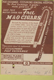 Matchbook Cover - Fitzsimons General Hospital US Army Denver CO 40 Strike
