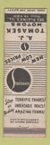 Matchbook Cover - AJ Tomasek Studebaker Des Plaines IL