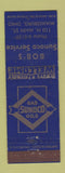 Matchbook Cover - Bob's Sunoco oil gas Miamisburg OH