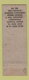 Matchbook Cover - Holiday Inn South Attleboro MA