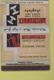 Matchbook Cover - Milwaukee Chaplets WI 40 Strike
