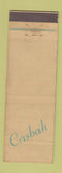 Matchbook Cover - Casbah New York City WEAR