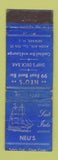 Matchbook Cover - Neu's Cocktail Bar Newark NJ WORN