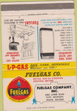 Matchbook Cover - Fuelgas Co Propane Flint MI 40 Strike