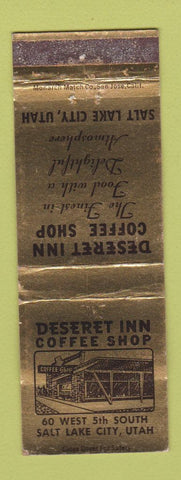 Matchbook Cover - Deseret Inn Coffee Shop Salt Lake City UT WEAR