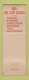 Matchbook Cover - Pennsylvania Garage York PA