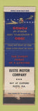 Matchbook Cover - Eustis Motors FL 1960 Ford WEAR